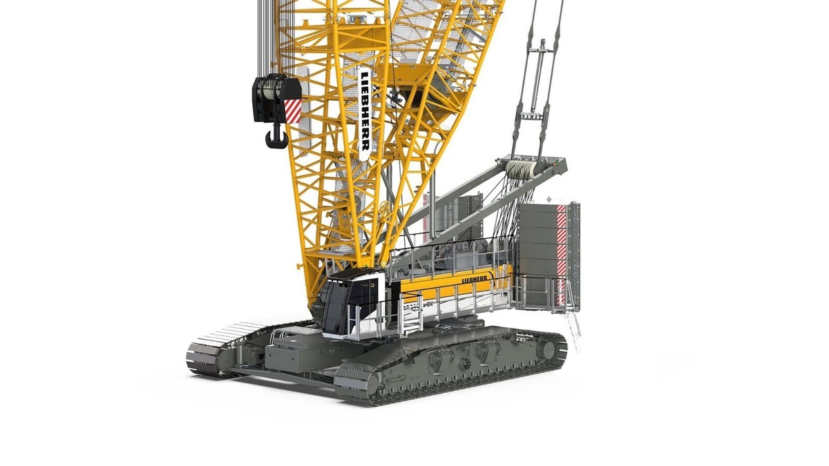 Liebherr LR 1400 SX Crawler Crane - WSI 1:50 Scale Diecast Model