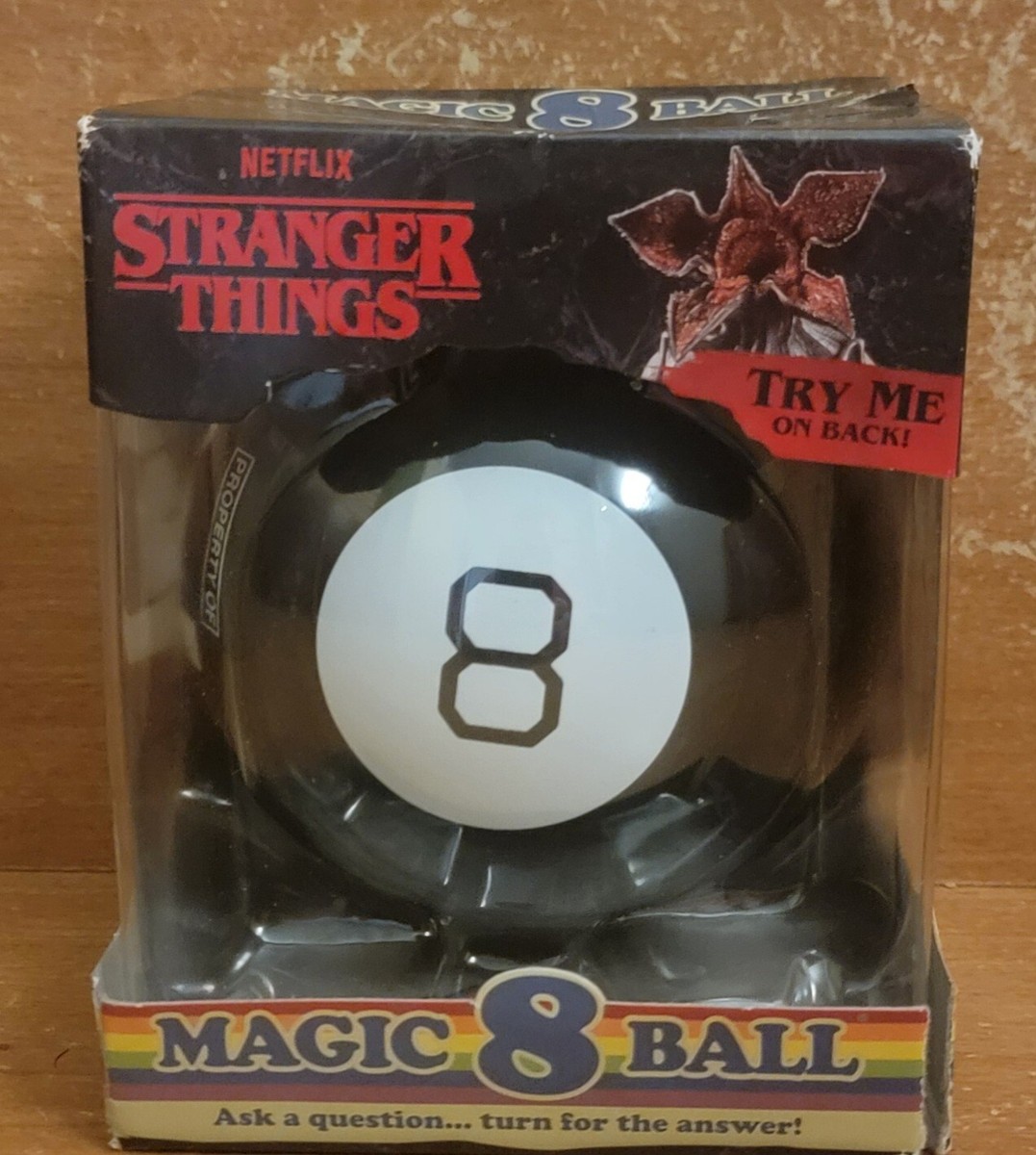 Mattel STRANGER THINGS MAGIC BALL Limited Edition Novelty Toy, New in  box, NIB - Main Image