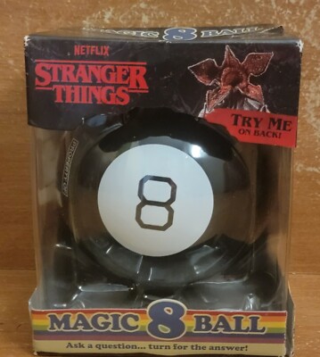 Mattel STRANGER THINGS MAGIC BALL Limited Edition Novelty