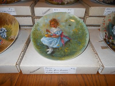 Collectible Plates/John McClelland - MOTHER GOOSE SERIES - SET of