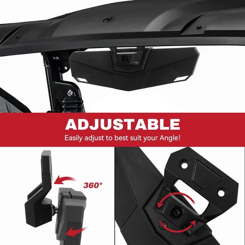 RZR Center Convex Rearview Mirror For Polaris RZR PRO XP/4 2020-24 #2883763 T6Y0 - Picture 6 of 12
