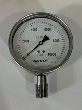 Ashcroft 6008 Pressure Gauge 10,000 PSI 10000PSI 100 mm 1/2" NPT