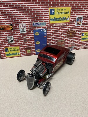 1/18 GMP 1932 Nitro Coupe Altered Drag Coupe Candy Apple Red 18816