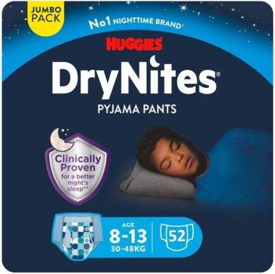 Drynites, Jungen Pyjamahose, Größen 8-15, 3-5, 4-7 Jahre (52 & 64 Hosen)