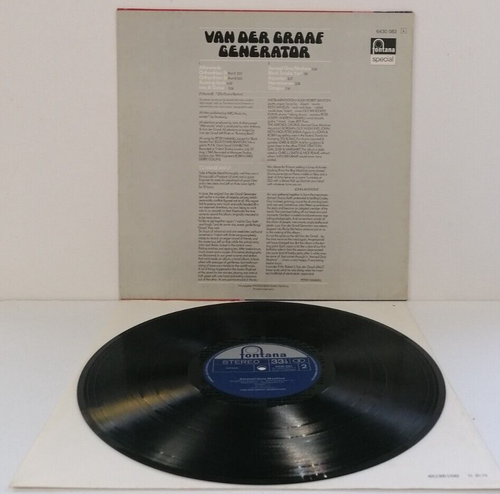Van Der Graaf Generator The Aerosol Grey Machine Vinyl LP - Near Mint - Picture 4 of 5
