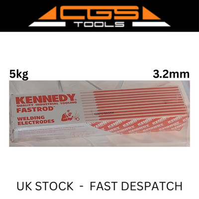 Kennedy Fastrod 3,2 mm Baustahl E6013 Schweißelektroden 5 kg