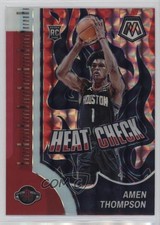2023-24 Panini Mosaic Heat Check Amen Thompson #12 16wc