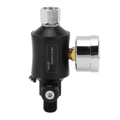 #ad #ad Air Pressure Regulator Filter Pneumatic Adjusting Valve With Gauge For $20.33