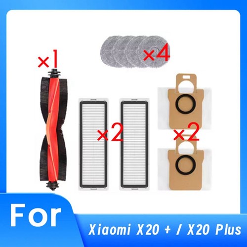 5 Filtri Di Ricambio Per Aspirapolvere Robot Ropo Glass 3 | Kit Filtro Lavabile, Cattura Polvere Fine 0,3 Micron
