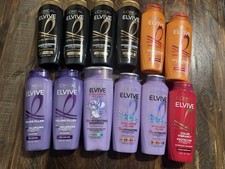 12 Pc Wholesale Lot L'Oreal Paris Elvive SHAMPOO Mixed Lot 12.6 oz Full Size
