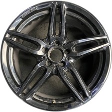 Front Mercedes-benz Gloss Black E63 Amg S E450 E350 E300 Wheel 19x8 85541 Front Mercedes-benz Gloss Black E63 Amg S E450 E350 E300 Wheel 19x8 85541
