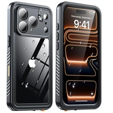 For iPhone 17 Pro Max/17/17 Pro Case Full Waterproof Shockproof Heavy Duty Cover