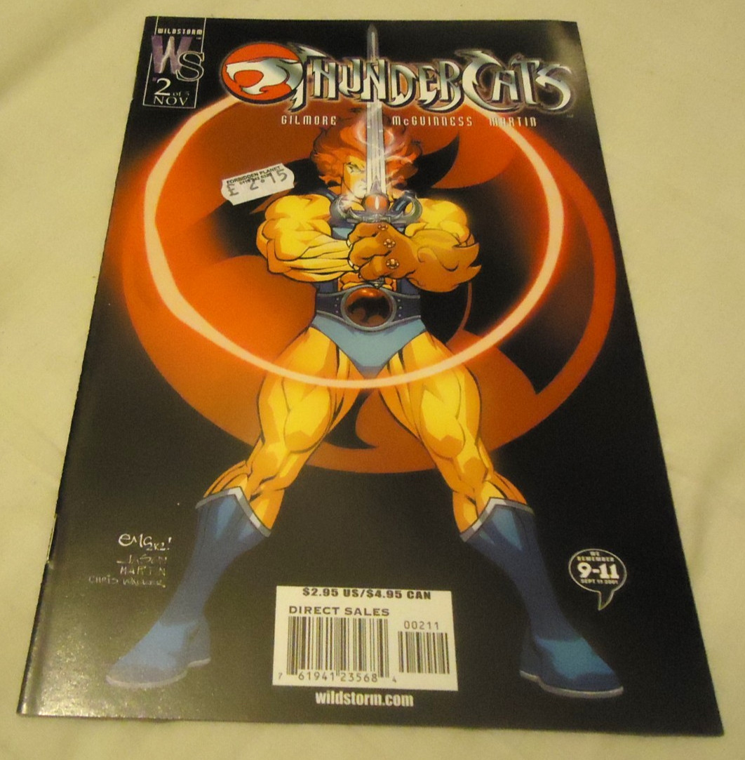 Wildstorm Comics Thundercats Comic Book Issue Number #2 of 5 (S)