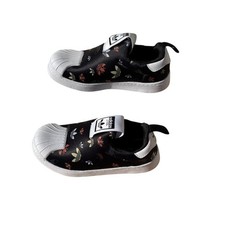 Adidas Kids Superstar 360 Low Repeat Logo - Black - GX1868 Size 13K