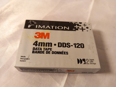 IMATION 4mm DDS-125 DATENBAND - 12/24GB **Versiegelt**
