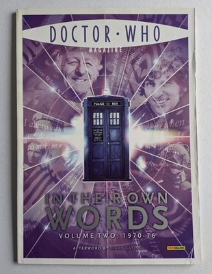 Doctor Who Zeitschrift In eigenen Worten Band 2 1970 - 1976 DWM