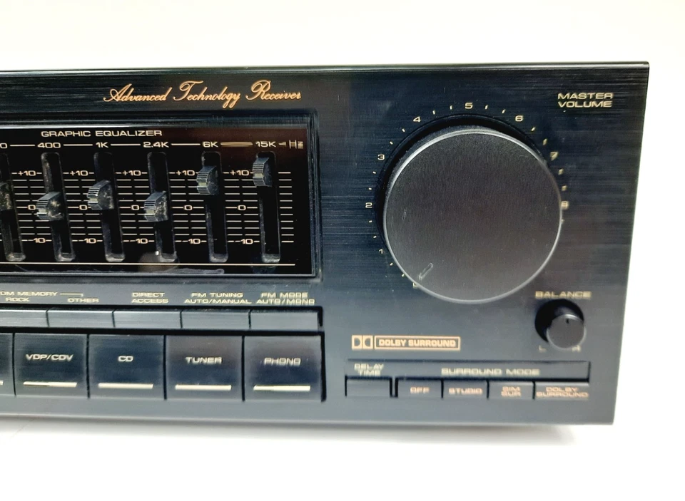 Vintage Pioneer VSX-3600 AV Stereo Receiver 7 Band EQ, No Remote, Tested Working - Image 4 of 4