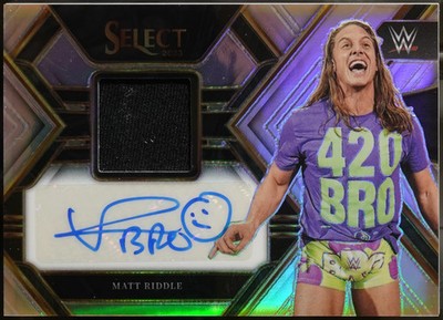 2023 Panini Select WWE - Autographed Memorabilia Matt Riddle #AM-MRD VG