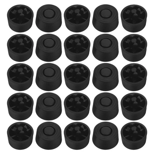 25 Pcs Chassis Anti-shock Pads Computer Feet Stand Case Vibration