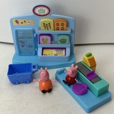 Peppa Pig Peppa  s Adventures Peppa  s Supermarket Playset Preschool Toy Complete