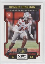 2023 Score Rookies Ronnie Hickman #368 1a7j