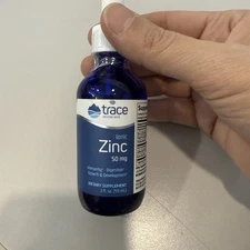 Trace Minerals Ionic Zinc 50 mg Immunity Digestion Growth 2 Oz 48 Servings !