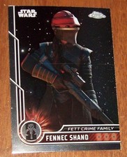 Topps Chrome Star Wars Fennec Shand Card-90