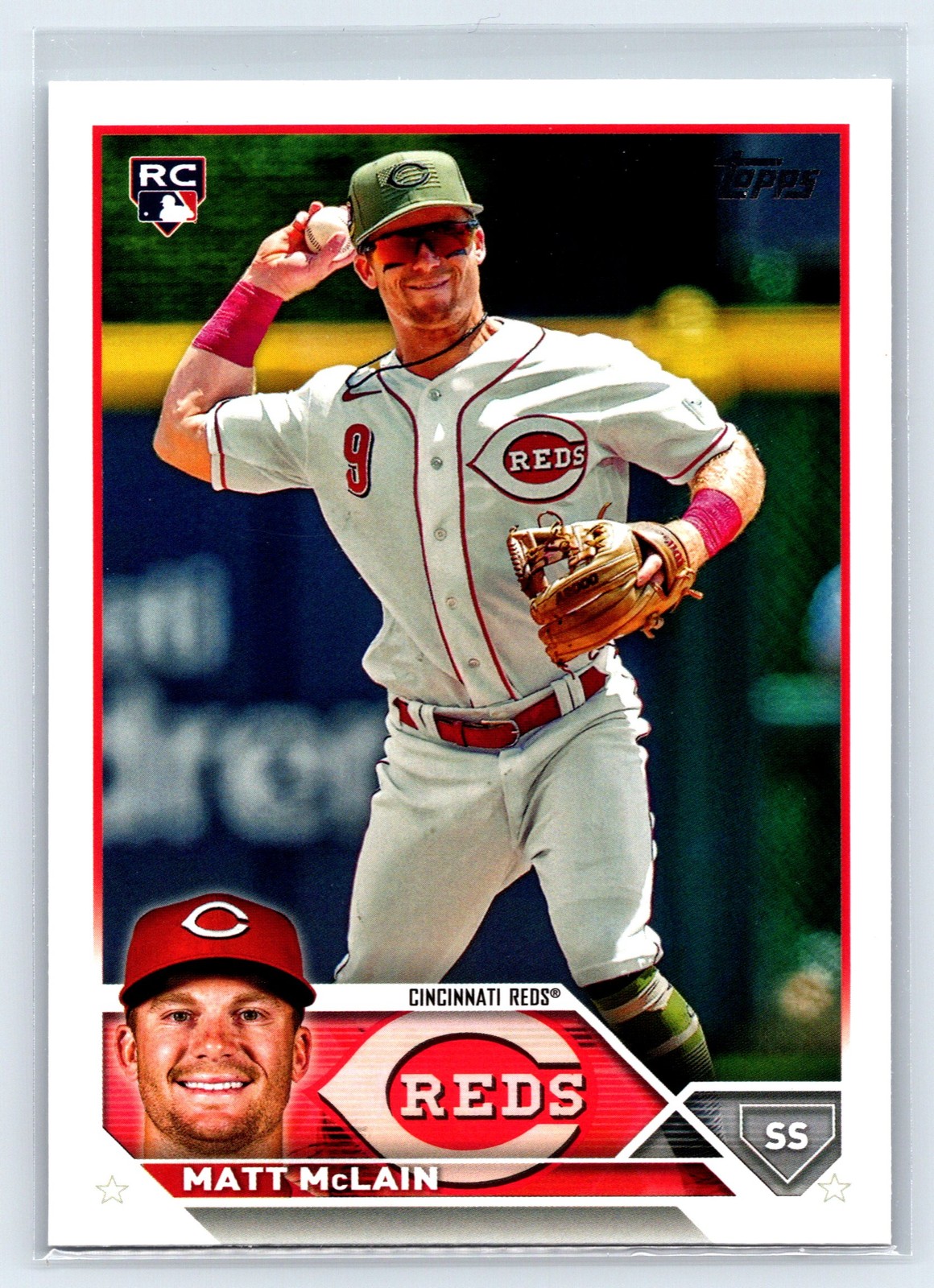 2023 Topps Update Matt McLain #US199 RC Rookie Cincinnati Reds