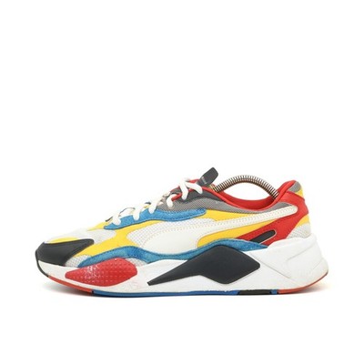 PUMA Herren RS-X Sneaker Leder, Veloursleder, Mesh Auffälliges Design EU 42