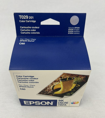 Epson Genuine Ink Cartridge T029 201 Color Cartridge Ink EXPIRED