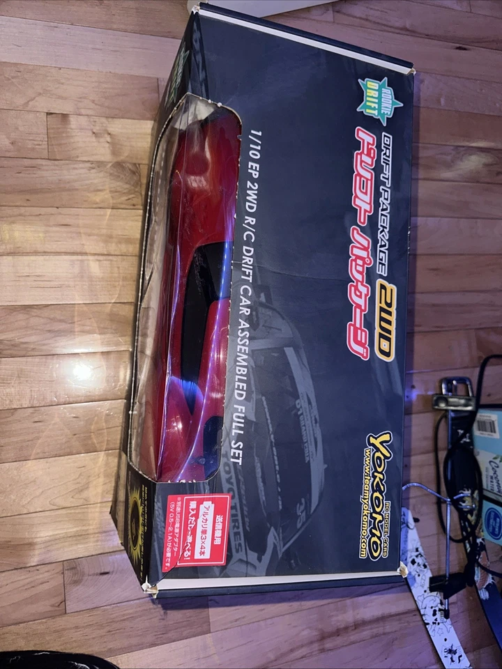 Yokomo RD1.0 Electric Drift Car 1/10 RWD RTR with Toyota GR Supra Red - Image 3 of 4