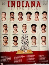 Indiana Hoosiers 2019-20 Basketball Poster Trayce Jackson-Davis Archie Miller