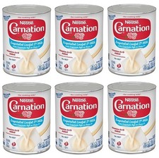 Nestle Carnation Evaporated Low-fat 2 Milk 6 Pack
