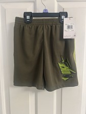 NWT-Boys Green Nike Athletic Shorts-Size 5