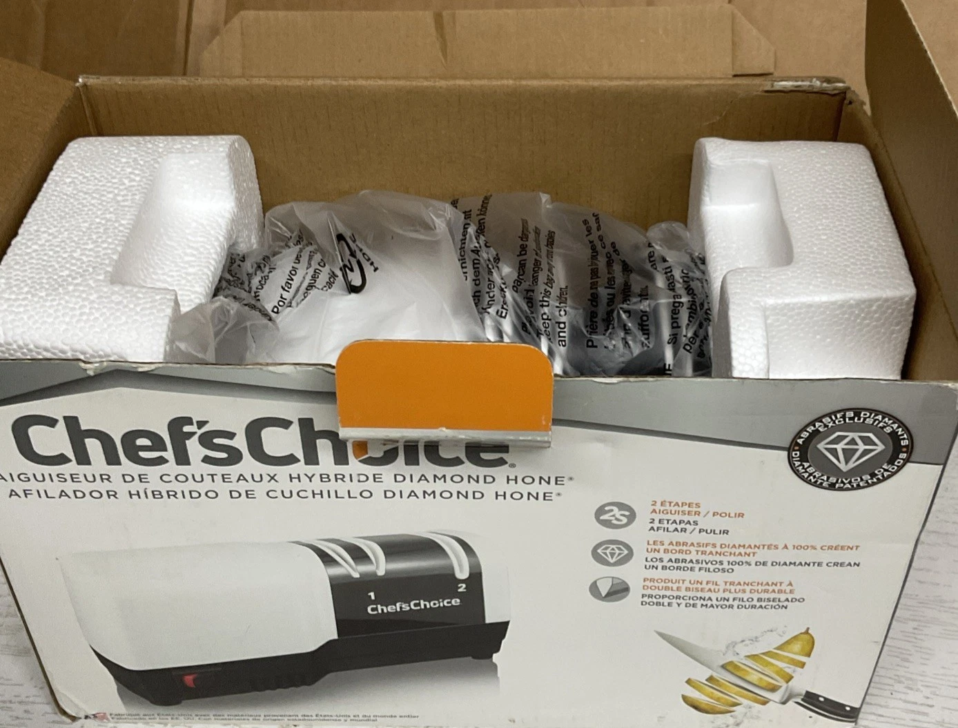 ⚡️Chef'sChoice Hybrid Diamond Hone Knife Sharpener Model 210