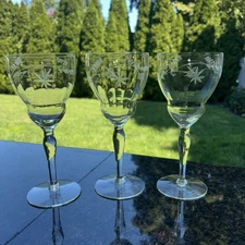 Glass set of 3
