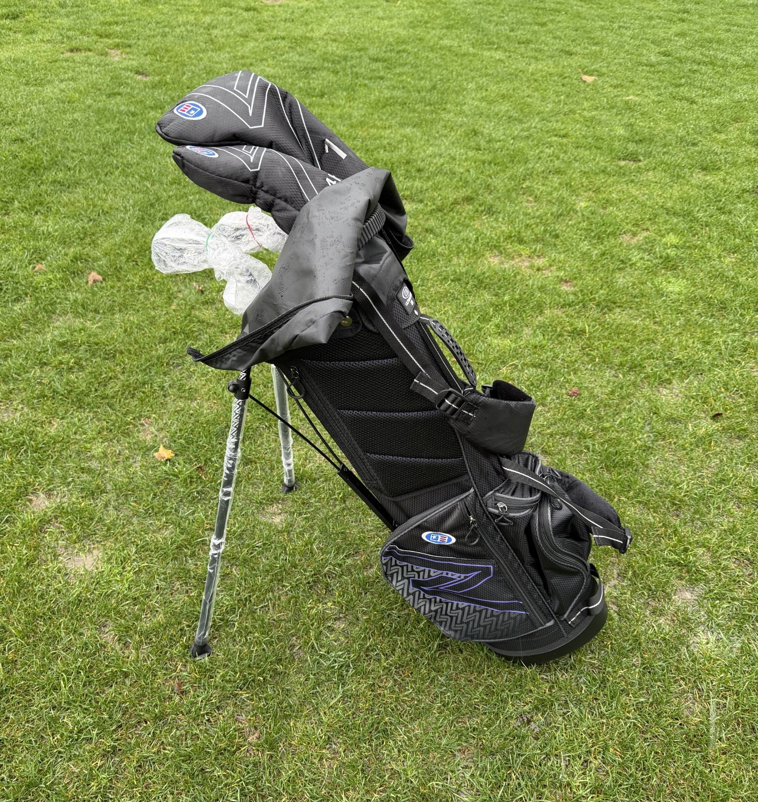 (5club) Rh Ultralight* Golf Club Set (black/purple)