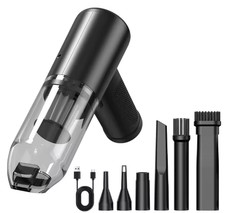 Rechargeable Mini Handheld Vacuum | Powerful Cordless Cleaning for Home & Desk