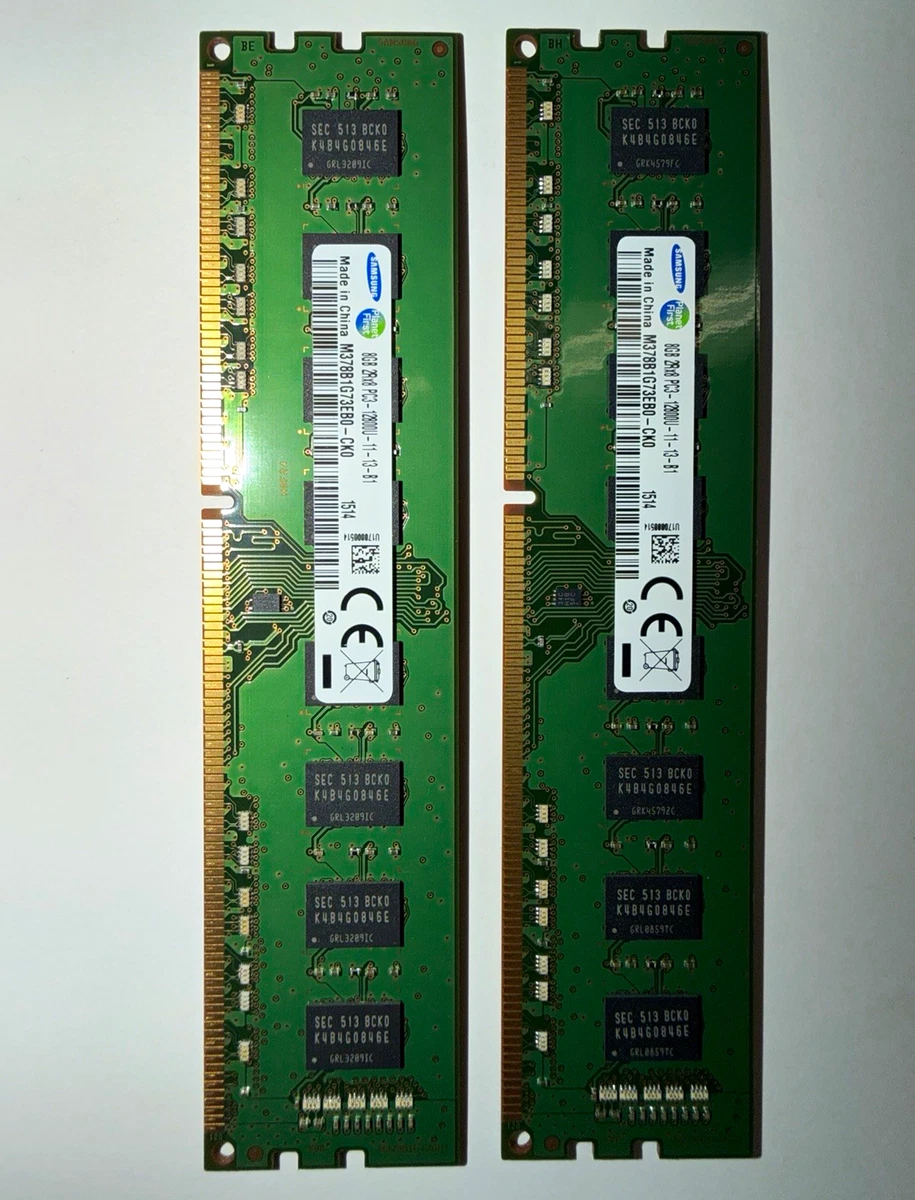 Pc3-12800U (Ddr3-1600) Bus Speed Computer RAM 8 GB Capacity per