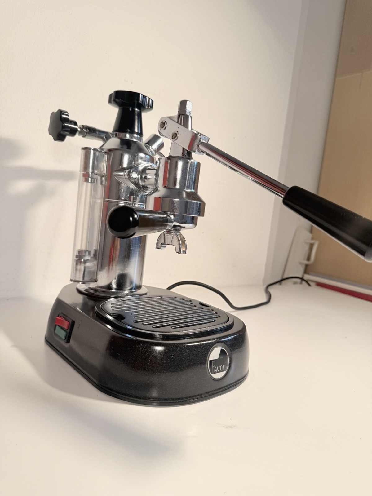 Macchina Caffè Elettrica a Leva Vintage La Pavoni Europiccola Seconda Serie 1997 foto 5