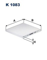 Filtron K 1083 Filter, Innenluft FüR Geely, Lexus, Subaru, Toyota