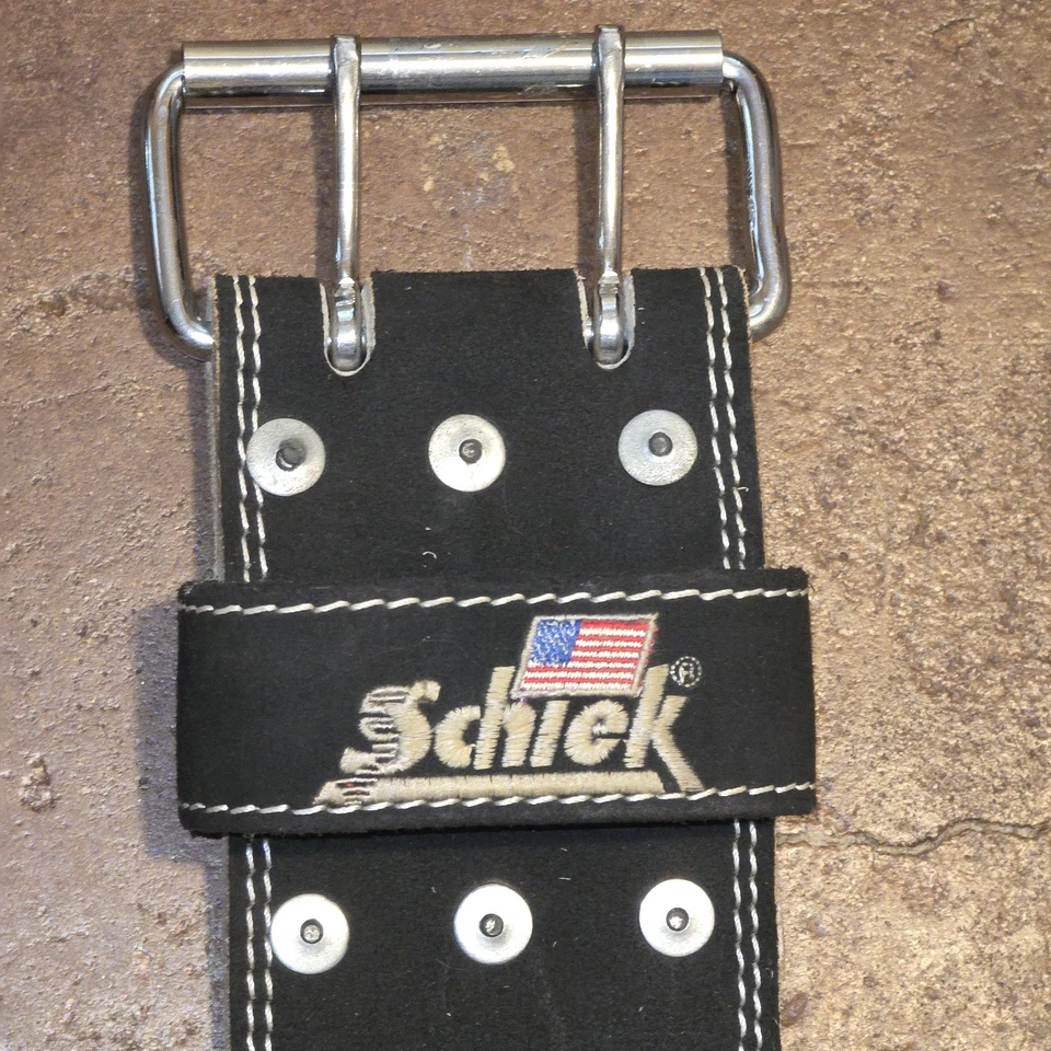 Пояс Schiek L6010 Competition Power размер средний для тяжелой атлетики пауэрлифтинга черный - Изображение 4 из 4