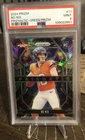 2024 Panini Prizm Bo Nix Prizmatic Green PSA 9 Rookie RC Broncos