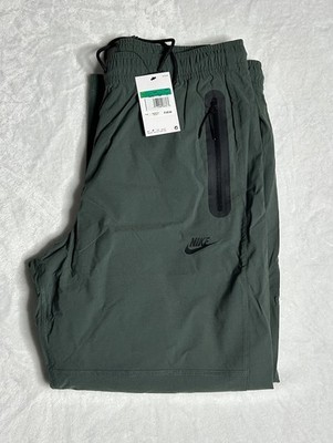 Nike Tech Woven Tapered Trousers Pants Vintage Green HM8241-338 Men s Size XL