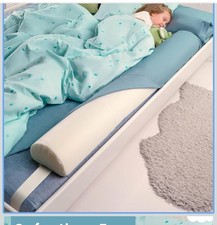 Bed Bumper for Toddlers 53"  Bed Rails for Queen, King, Twin, Full-Size Bed 