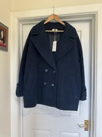 Mark’s & Spencer Ladies Jacket Coat With Wool New With Tags Size 24 rrp £89