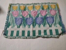 Woven Tulip Placemat ONLY 1