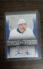 2021-22 Upper Deck Artifacts - Auto Facts Zach Hyman #AF-ZH (AU)