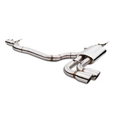 SISTEMA DI SCARICO POSTERIORE CATBACK INOX PER AUDI TT MK2 8J 1.8 2.0 2006-2014