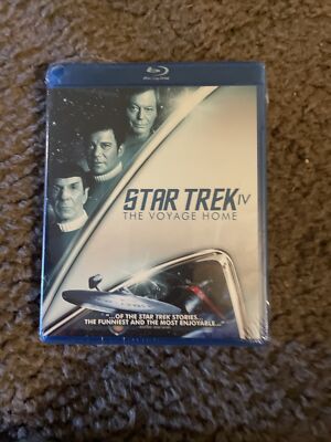 Star Trek IV The Voyage Home Blu-ray William Shatner Leonard Nimoy Brand New!